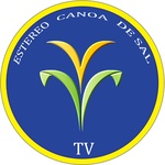 Estéreo canoa de sal